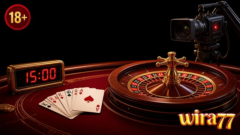 WIRA77 Casino: Meja, Live Dealer, dan Batas Sesi