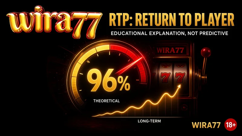 WIRA77 RTP: Arti Return to Player yang Sering Disalahpahami